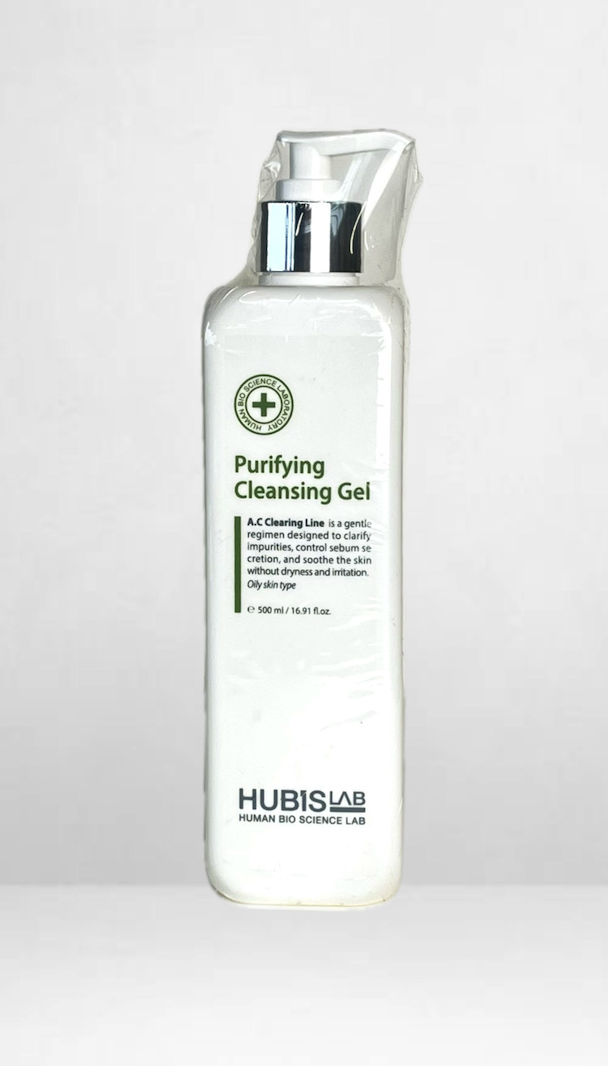 HubisLab Traitement d'acné_ A.C. Purifying cleansing Gel 500ml_Grand format – Image 3