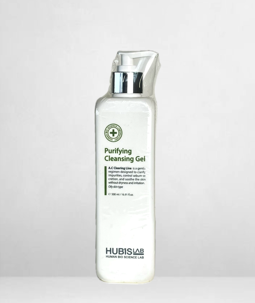 HubisLab Traitement d'acné_ A.C. Purifying cleansing Gel 500ml_Grand format