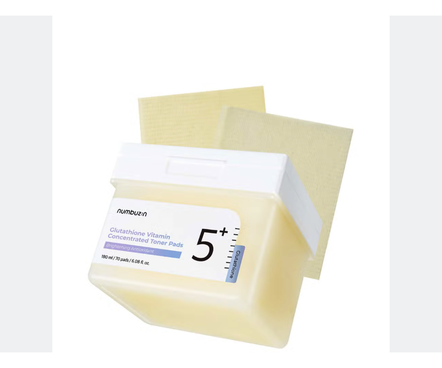 Numbuzin No.5 Vitamin-Niacinamide Concentrated Pads (70pads) – Image 2