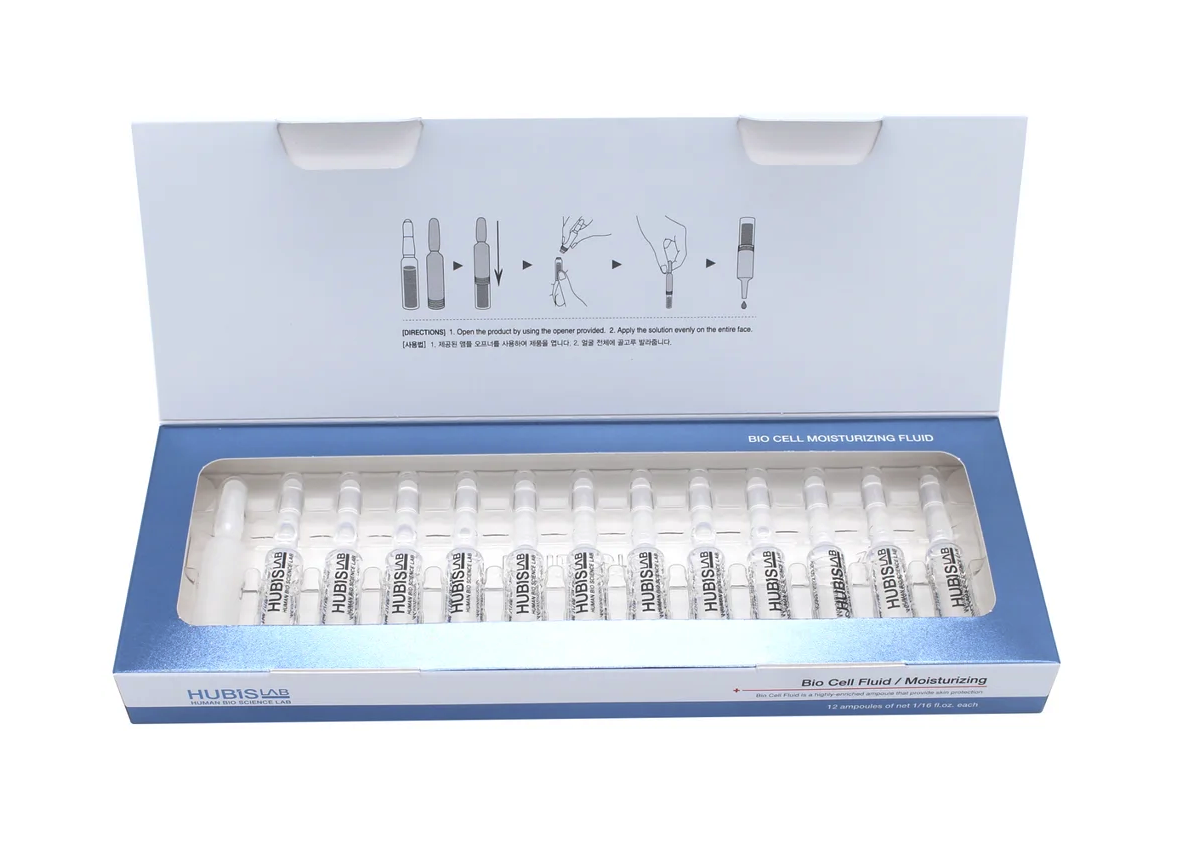HubisLab Bio Cell Fluid Moisturizing ampoule uni-dose_12 unités – Image 2